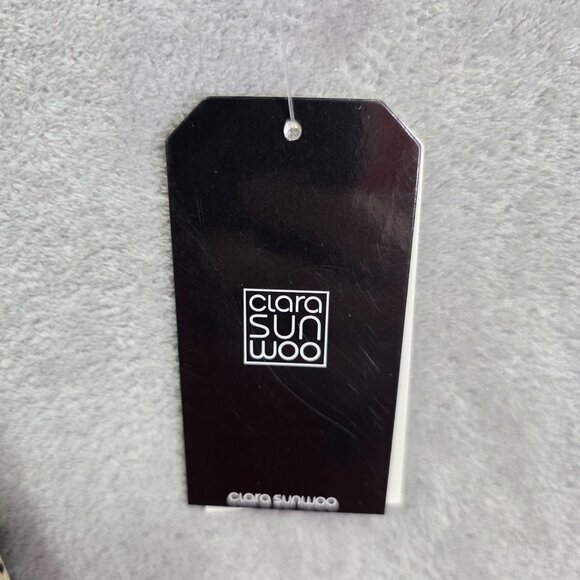 Womens Ciara Sun Woo Leopard Print Jumpsuit V Neck 3/4 Sleeves Polyester Size L - Picture 5 of 12